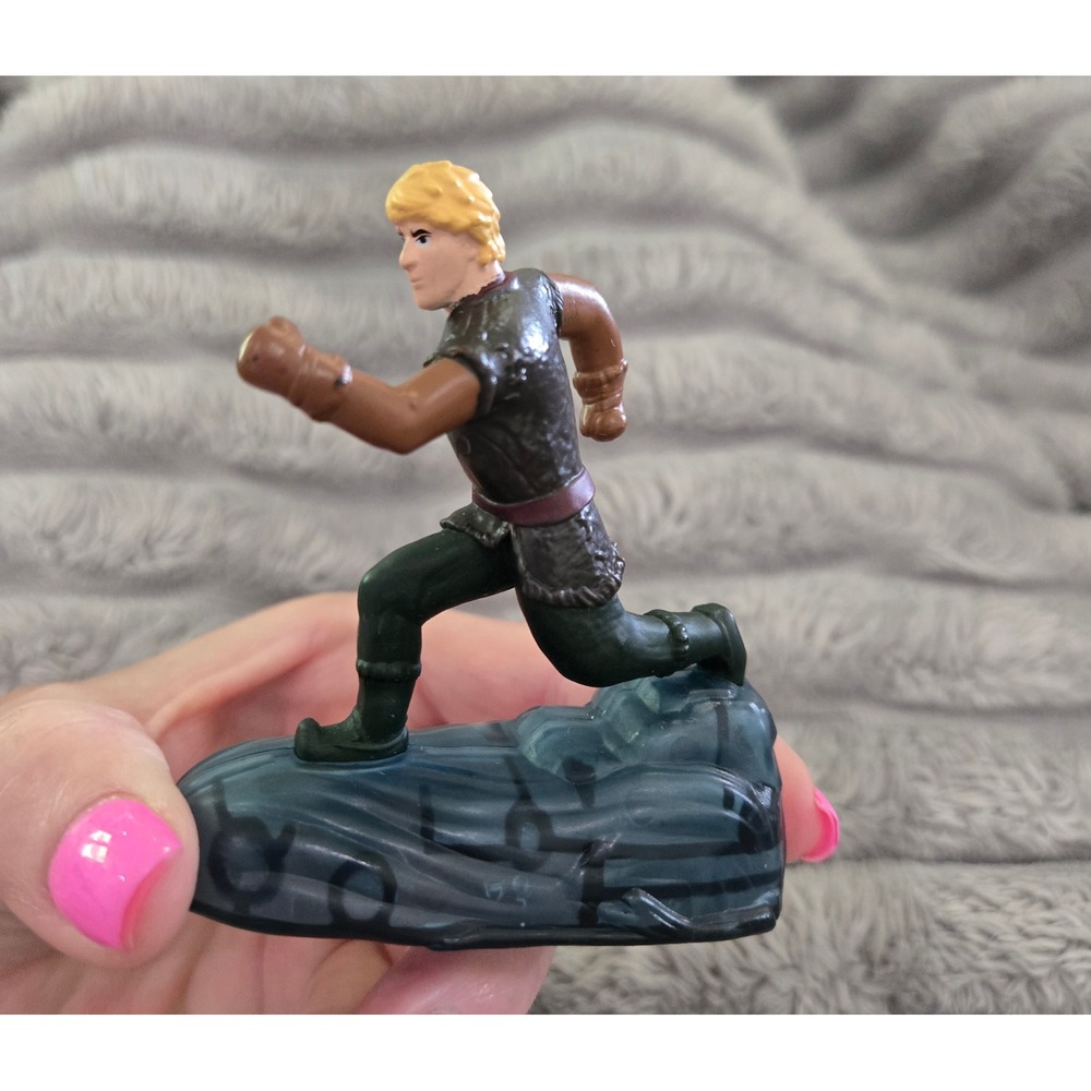 Disney Frozen 2 Kristoff Figure 2019 McDonalds Happy Meal Toy Running Action - Picture 2 of 7